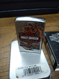 Vtg Sealed NOS 2006 Zippo Harley Davidson Motorcycles Rattle Snake In Box
