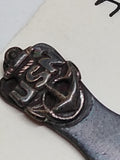 Vtg WW2 Era United States Navy Sterling Silver Spoon Sweetheart Pin Brooch 2.5"