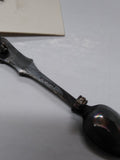 Vtg WW2 Era United States Navy Sterling Silver Spoon Sweetheart Pin Brooch 2.5"