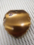 Vtg Elgin American WW2 Era US Military Clam Shell Sweetheart Compact Nice!