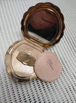 Vtg Elgin American WW2 Era US Military Clam Shell Sweetheart Compact Nice!