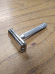 Vtg Gillette TTO Double Edged Super Speed Safety Razor 1948-1949 Good Condition