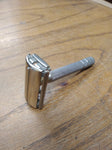 Vtg Gillette TTO Double Edged Super Speed Safety Razor 1948-1949 Good Condition