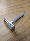 Vtg Gillette TTO Double Edged Super Speed Safety Razor 1948-1949 Good Condition