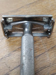 Vtg Gillette TTO Double Edged Super Speed Safety Razor 1948-1949 Good Condition