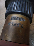 Vtg 7" x 3.5" Heavy Duty Solid Brass Fire Department Hose Nozzle Tip Fireman
