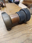 Vtg 7" x 3.5" Heavy Duty Solid Brass Fire Department Hose Nozzle Tip Fireman