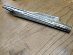 Vtg 1958 Oldsmobile Hood Ornament Super 88 Rocket Jet Plane Chrome Rat Hot Rod