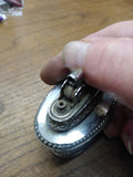 Vtg 1950's 3 Pc Cigarette Table Lighter Lot Silver Plate Ronson Crown Supreme