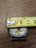 Vtg Walt Disney Productions Mickey Mouse Wind Up Wrist Watch Yellow Hands 1970's