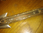 Vtg 1958 Oldsmobile Hood Ornament Super 88 Rocket Jet Plane Chrome Rat Hot Rod