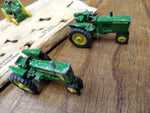 Vtg Ertl 7 Die Cast Toy Tractor Milestones  John Deere Tractor Design #560 Box!