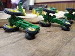 Vtg Ertl 7 Die Cast Toy Tractor Milestones  John Deere Tractor Design #560 Box!