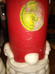 Vtg Empire 4 Piece Lighted Noel Candles Blow Mold Christmas 13" Working!