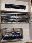 Vtg Lionel 6-1150 Laser Train 8161 Locomotive Glow In The Dark Cars Railroad