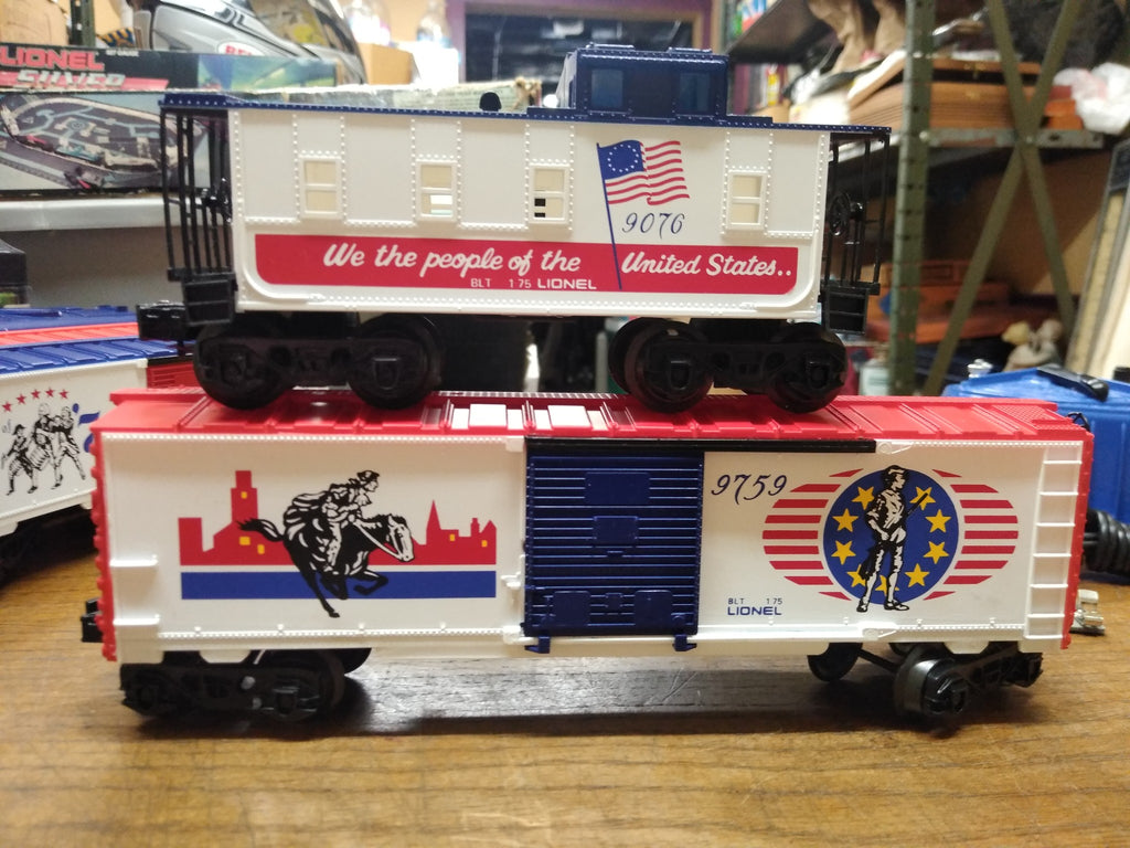 Vtg Lionel 6-1577 Liberty Special 027 Gauge Bicentennial Train Set Ori ...