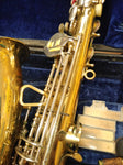 Vtg King Lemaire Brass Saxophone Czechoslovakia with Original Case