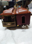 Vtg Lionel 380 Standard Gauge 0-4-0 Electric Locomotive Pullman Observation Cars