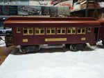Vtg Lionel 380 Standard Gauge 0-4-0 Electric Locomotive Pullman Observation Cars