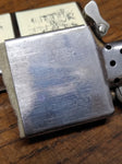 Vtg 1995 Zippo Cigarette Lighter Scrimshaw Sailing Ship Light House Nice Snap!