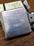 Vtg 1995 Zippo Cigarette Lighter Scrimshaw Sailing Ship Light House Nice Snap!
