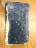 Vtg 1954 Pennsylvania License Plate Car Tag 56C37 Exp 3 31 55 10"x6" Hot Rat Rod