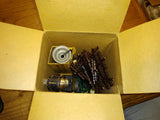 Vtg Marx Lot 0 Gauge Lamp Post Automatic Signal Telephon Pole Water Tower Box 65