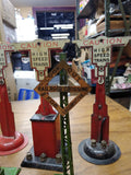 Vtg Pre War Lionel Marx Lot 0 Gauge Warning Signal Caution High Speed Toy Train