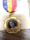 Vtg 1932 Pythian Sisters 35th Annual Grand Temple Of Pennsylvania Ribbon Medal