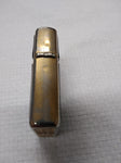 Vtg 1993 Zippo Cigarette Lighter Ultralite Black/Gold Engraved V.W.S. Nice Snap!