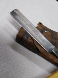 Vtg Antique Finedge Ostiso Straight Razor Original Box New York Nice Scales!