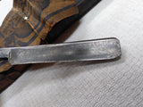 Vtg Antique Finedge Ostiso Straight Razor Original Box New York Nice Scales!