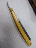 Vtg Antique Finedge Ostiso Straight Razor Original Box New York Nice Scales!