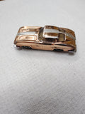 Vtg Aurora Cigar Box #6101 Corvette Stingray Metallic Gold Diecast Toy Car