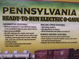 New Sealed Lionel 6-83984 Pennsylvania Flyer O Gauge Train Set Steam Locomotive