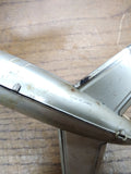 Vtg 1960s Made In Japan Pan American Tin Toy Jet Working Friction Motor Airplane