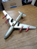 Vtg 1960s Made In Japan Pan American Tin Toy Jet Working Friction Motor Airplane