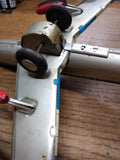 Vtg 1960s Made In Japan Pan American Tin Toy Jet Working Friction Motor Airplane