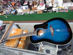 Ibanez Acoustic Electric Guitar V70CE-TBS Blue Right Handed Sounds Great!