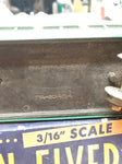 Vtg American Flyer S Gauge Dark Green New Haven Passenger Car #650 Original Box