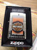New In Box Sealed Zippo Harley Davidson Colors w/Chain Windproof Lighter 29559