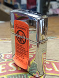 Vtg Unfired Zippo 1997 Camel Powered Lighter Polished Chrome Minty!!!