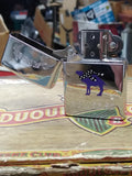 Vtg Unfired Zippo 1997 Camel Powered Lighter Polished Chrome Minty!!!