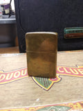 Vtg 1970 ll ll Raw Brass Zippo Cigarette lighter Unique Parts Repair Lot