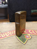 Vtg 1970 ll ll Raw Brass Zippo Cigarette lighter Unique Parts Repair Lot