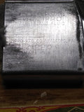 Vtg 1970 ll ll Raw Brass Zippo Cigarette lighter Unique Parts Repair Lot