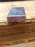 Vtg 1965 ZIPPO Slim Cigarette Lighter Etched Diagonal Lines Flowers Striped Back