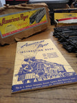 Vtg American Flyer Train Set 4904 T Chicago NorthWestern Line Engine #282 Tender