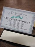 Vtg Zippo Letter Opener Cagnant 1978 Trophee F.J.O'Connel Operation Port Cartier