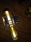 Vtg Unfired Zippo 1995 CAMEL Purple Guitar Neck Musical Note Black Matte Lighter